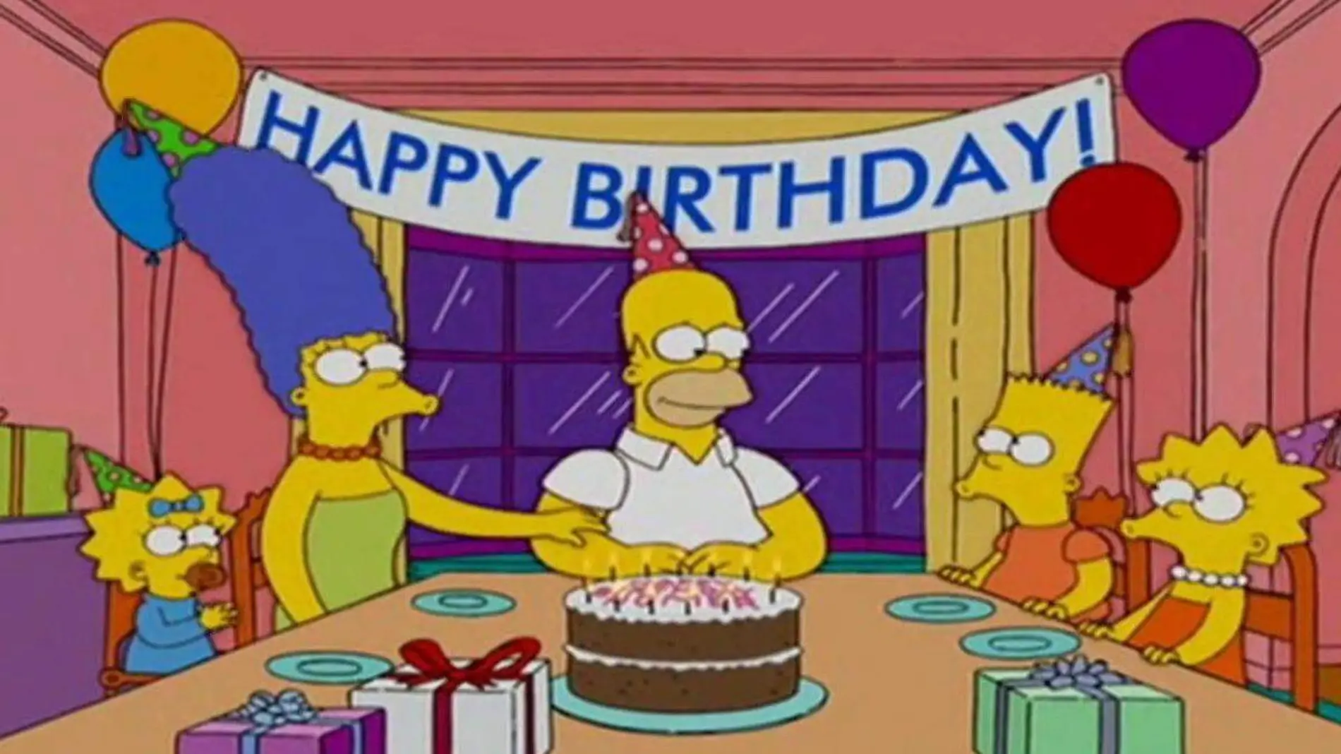 Cumpleaños Homero Simpson